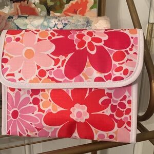 New Clinique flower power make up bag